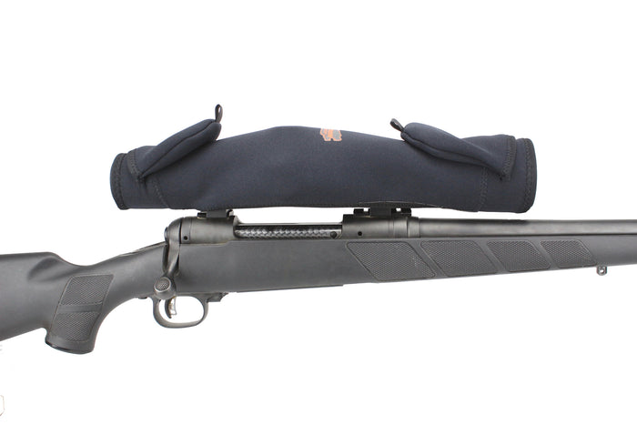 SCOPEMITT® - Premium Neoprene Scope Cover with Flip-up Mitts in Black