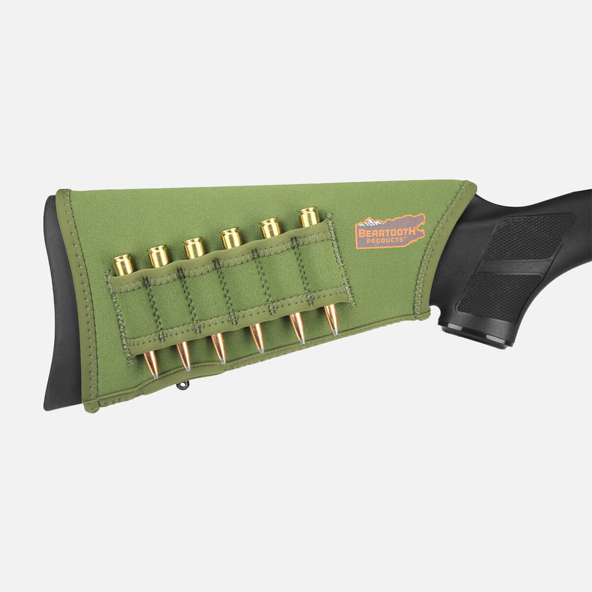 2-Pack Nylon Buttstock Shell Holder For 12/20 Gauge Shotgun Or Rifle - Ambidextrous