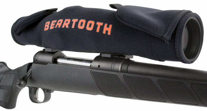 SCOPEMITT® - Premium Neoprene Scope Cover with Flip-up Mitts in Black