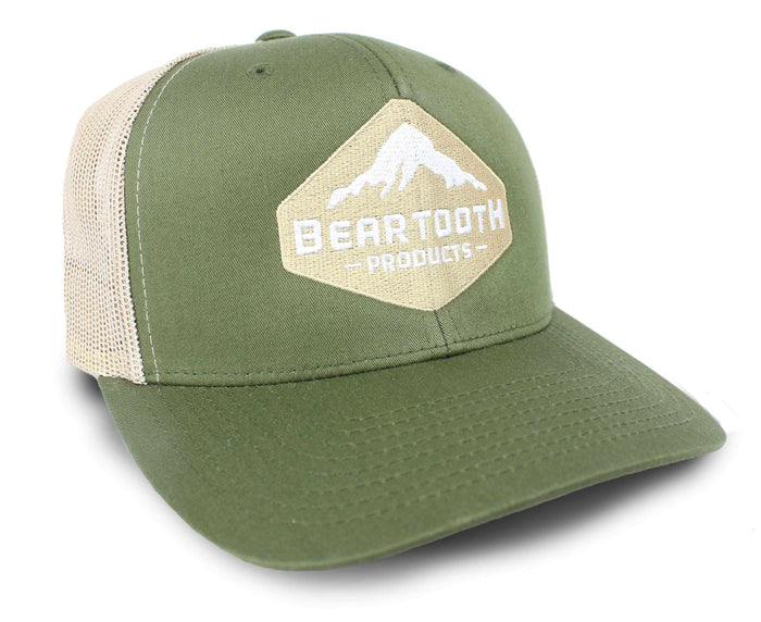 BEARTOOTH DIAMOND MOUNTAIN HAT in Moss/Khaki